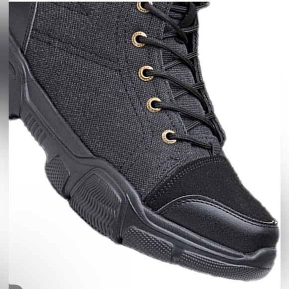 Men's Anti-Smash and Puncture-Resistant High-top Steel Toe Shoes - Picture 1 of 3